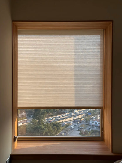 Rothnow® Wooden Fixed Window in black, custom-sized window with clear glass and wooden frame, ideal for modern home design.