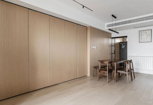White Rothnow Movable Partition RNMP03 for meeting rooms, customizable-sized room divider with sleek design.