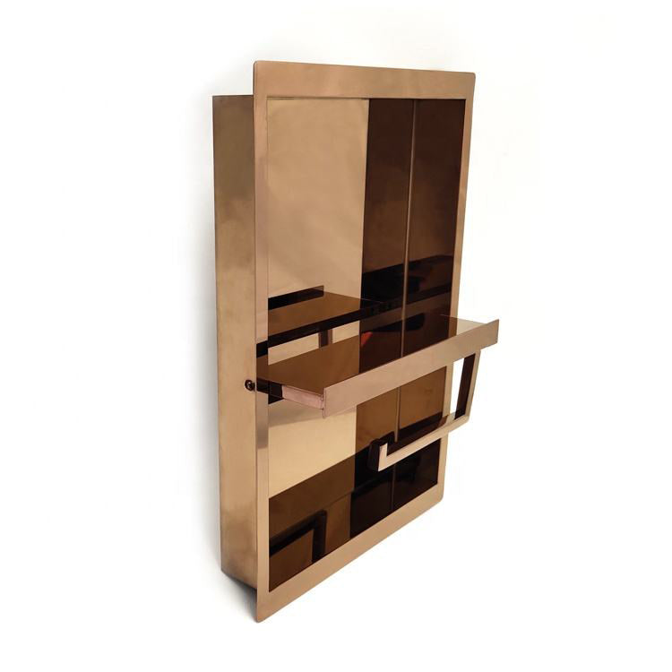 Rothnow® Shower Niche RN-WN001 wall-mounted bathroom storage shelf with sleek design and durable construction.