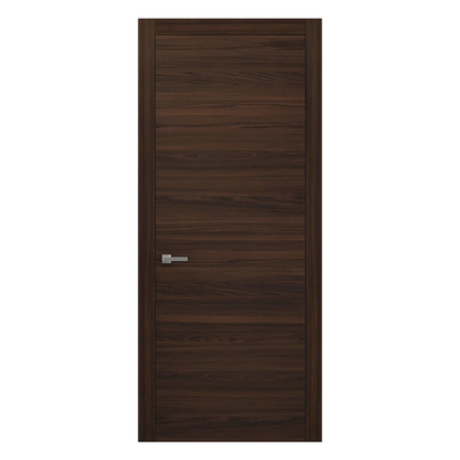 Rothnow wooden door with HPL finish, featuring a classic design and natural wood grain texture, suitable for interior or exterior use