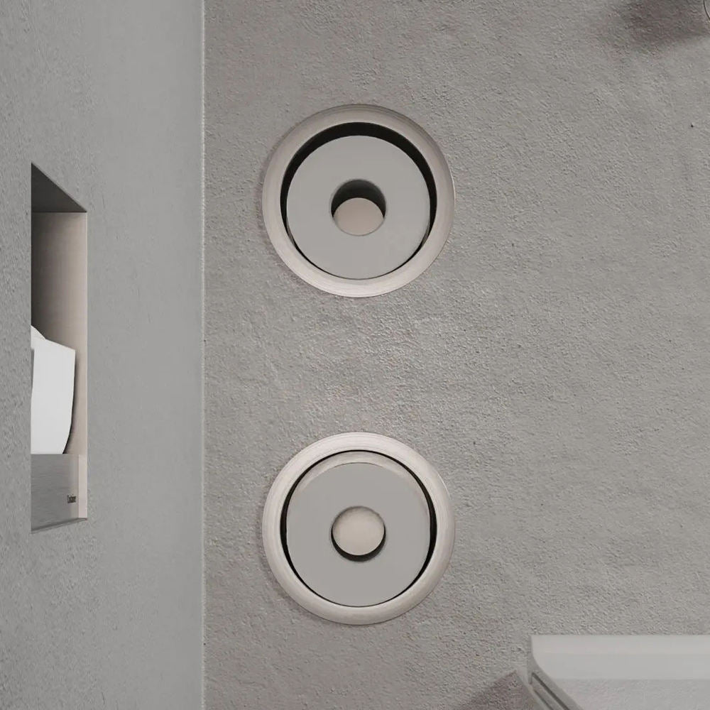 Rothnow® Square Shower Niche and Toilet Paper Holder in sleek wall-mounted design for modern bathrooms.