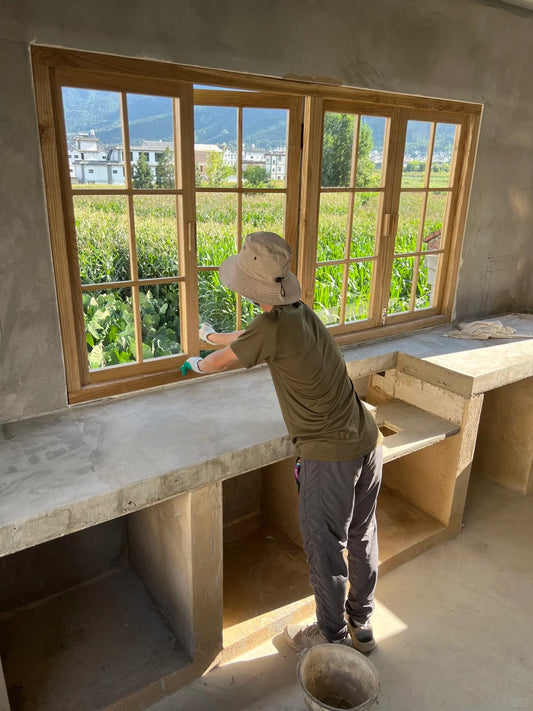 Porte en aluminium Rothnow® - Porte en verre filaire bronze série 16x45