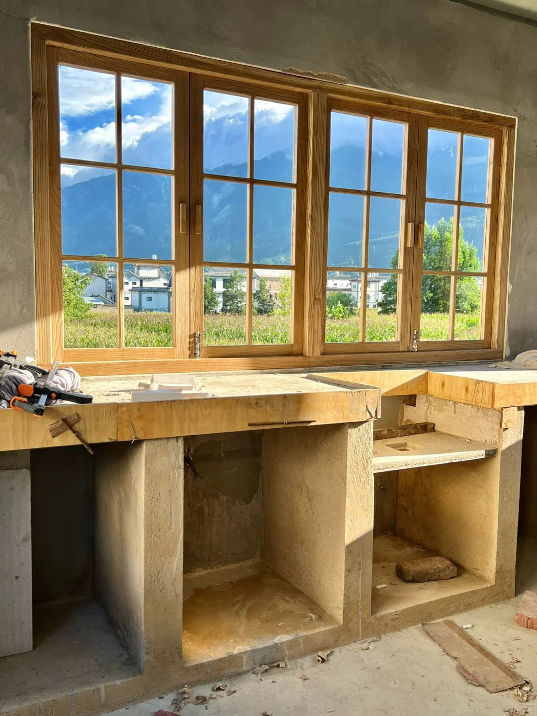 Rothnow® Wooden Window-RNWW06-Casement Window